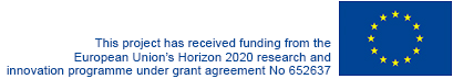 This project has received funding from the European Unions Horizon 2020 research and innovation programme under grant agreement No 652637.